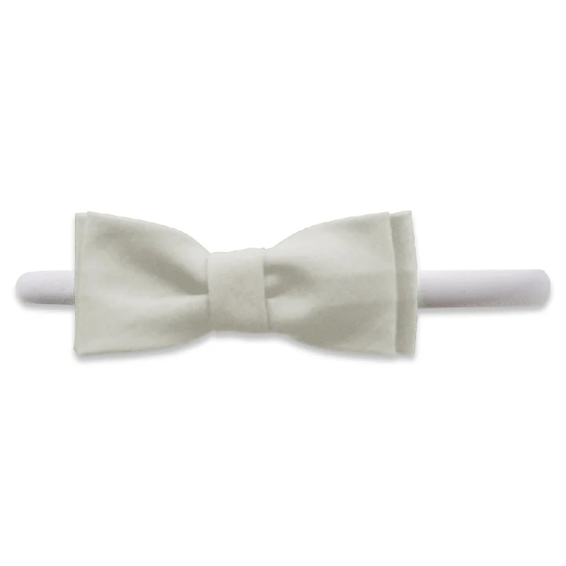 Ivory Charmeuse - Kids Hair Band