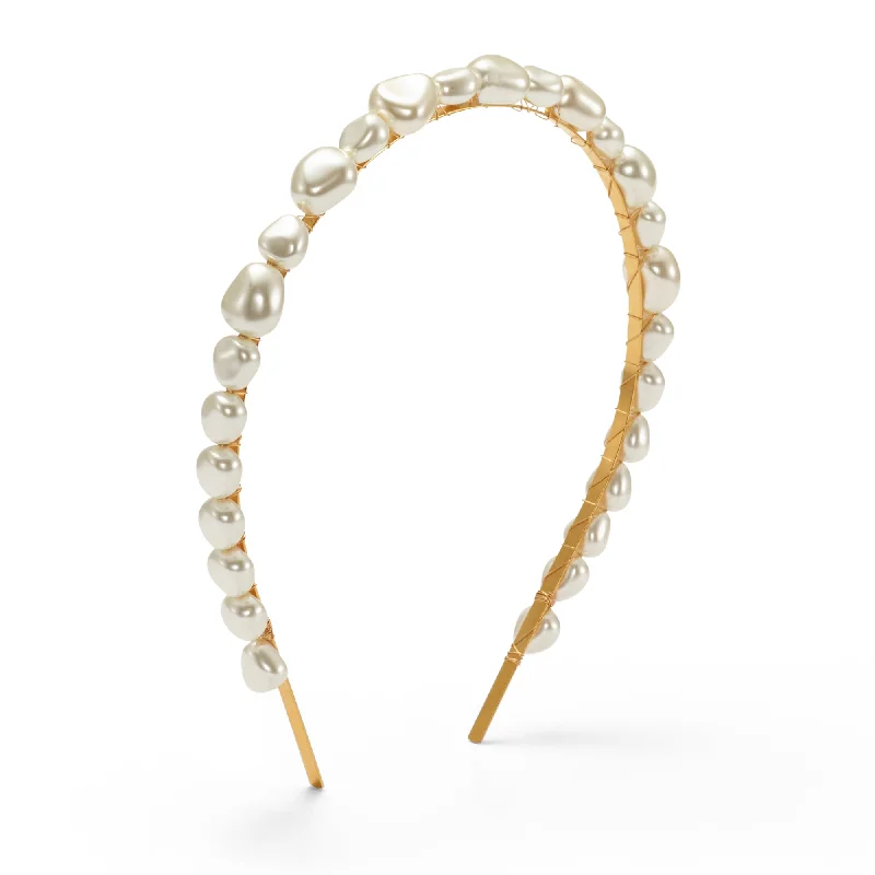 Aria Pearl Strand Headband