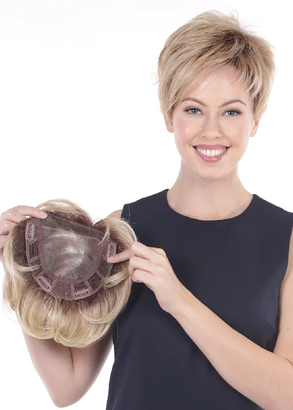 short layered wigs for women -Lacefront Mono Topper Volume 6 - Open Box