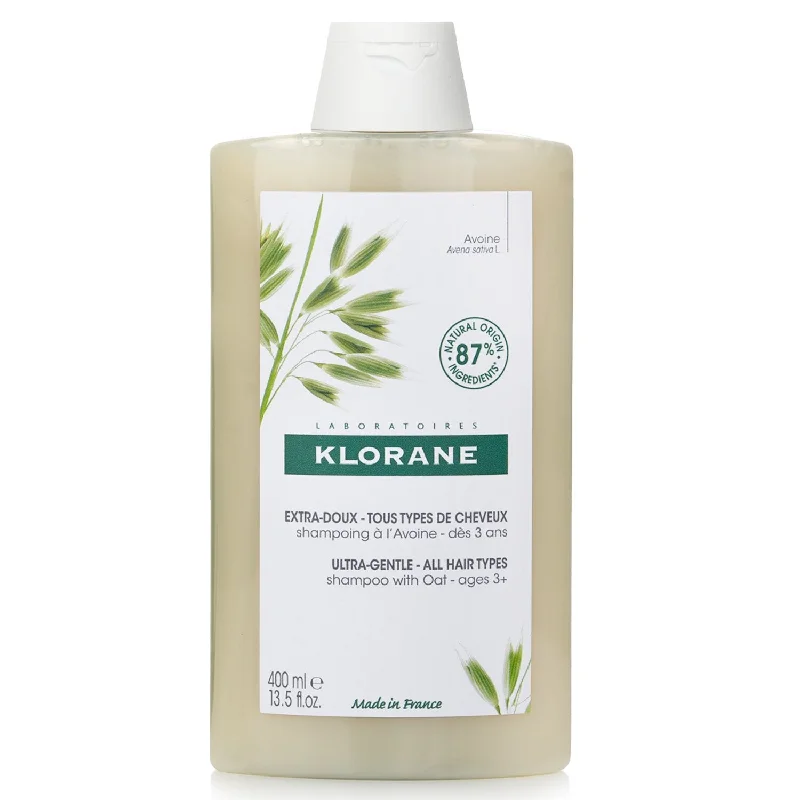 Klorane Shampoo With Oat (Ultra Gentle All Hair Types)  400ml/13.5oz