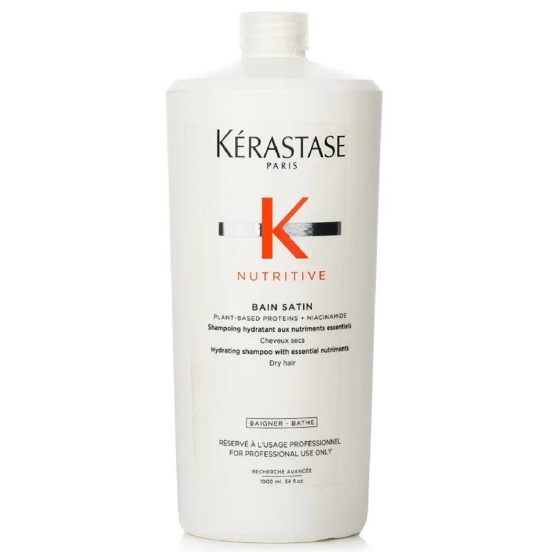 Kerastase Nutritive Bain Satin Hydrating Shampoo With Essential Nutriments (Dry Hair)  1000ml/34oz