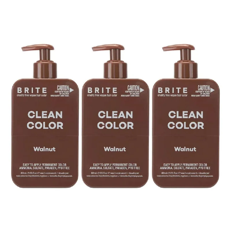 how to treat hair thinning from poor diet -3x Brite Clean Color Walnut