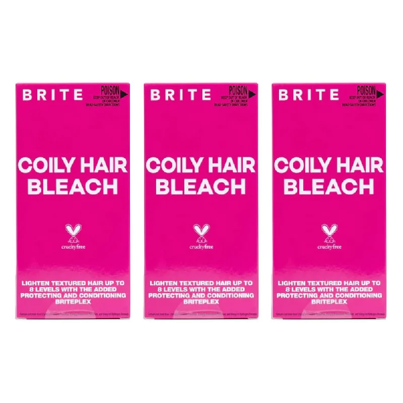 how to treat itchy scalp with essential oils -3x Brite Coily Hair Bleach Kit