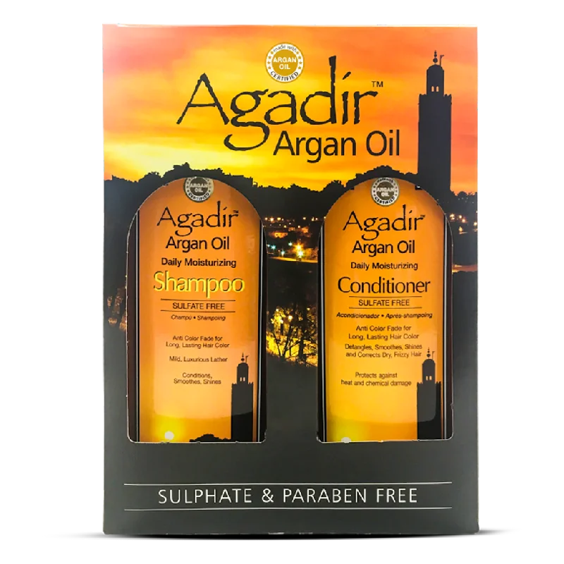 Agadir Shampoo & Conditioner Moisturizing Pack 366ml