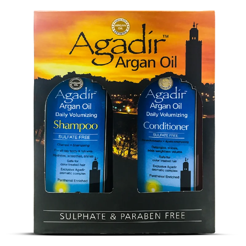 Agadir Shampoo & Conditioner Volumizing Pack 366ml