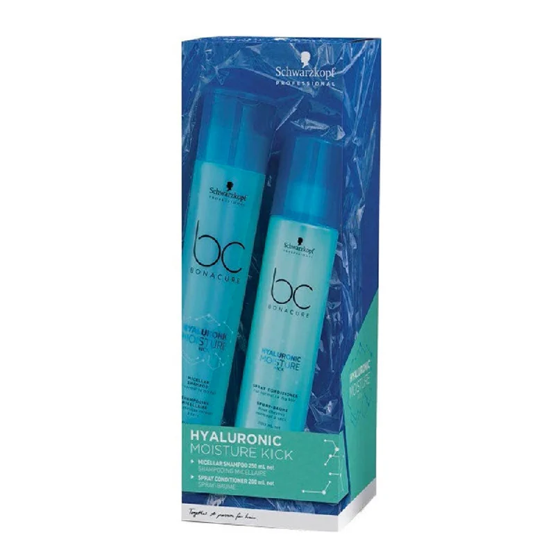 Schwarzkopf Bonacure Duo Hyaluronic Moisture Kick Shampoo & Spray PTDC