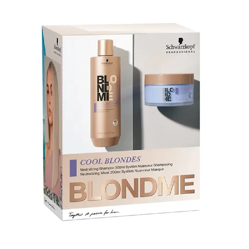 Schwarzkopf Blondme Duo Cool Blondes Neutral Shampoo & Treatment