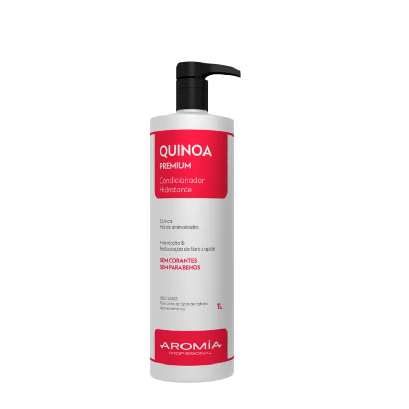 how to treat dry scalp with coconut oil treatments -Aromia Cosméticos Quinoa Premium Moisturizing Conditioner 1l