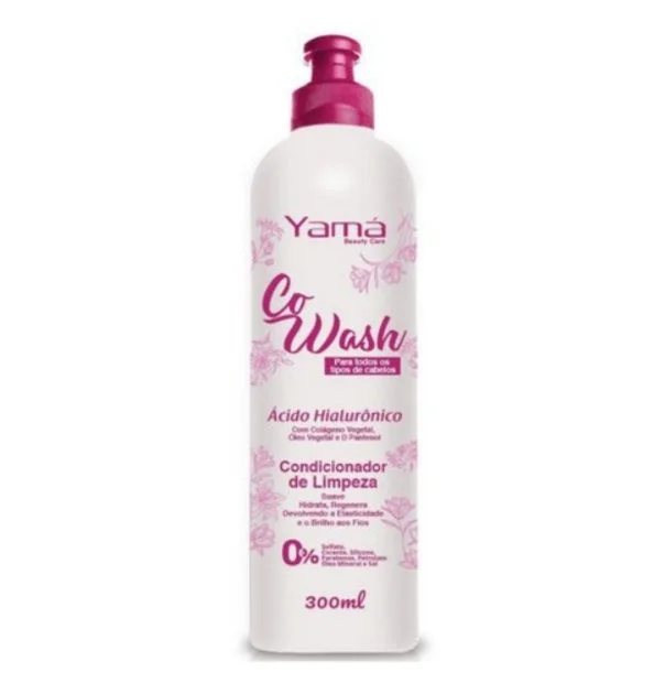 effective hair care for managing scalp sensitivity -Beauty Care Co Wash Hyaluronic Acid Hair Cleansing Conditioner 300ml - Yamá