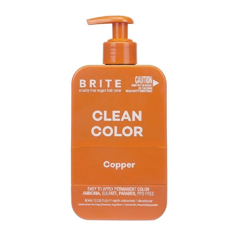 how to prevent scalp buildup from styling products -Brite Clean Color Copper