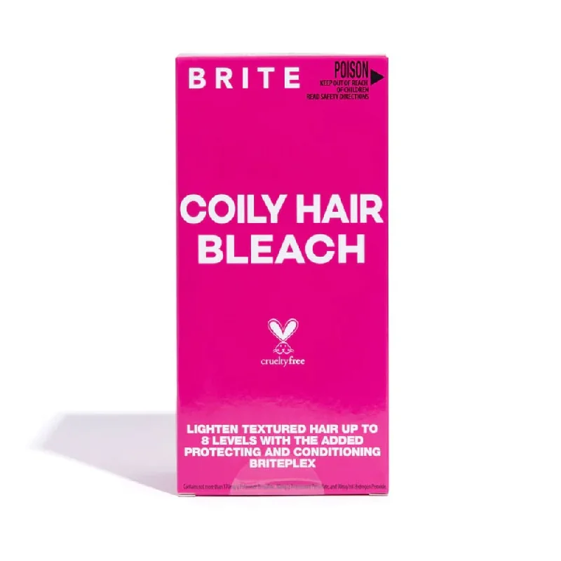 best hair masks for strengthening weak hair -Brite Coily Hair Bleach Kit