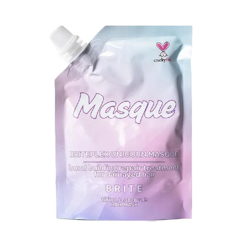 how to repair heat-damaged hair with natural products -Brite Masque Briteplex Unicorn 100ml