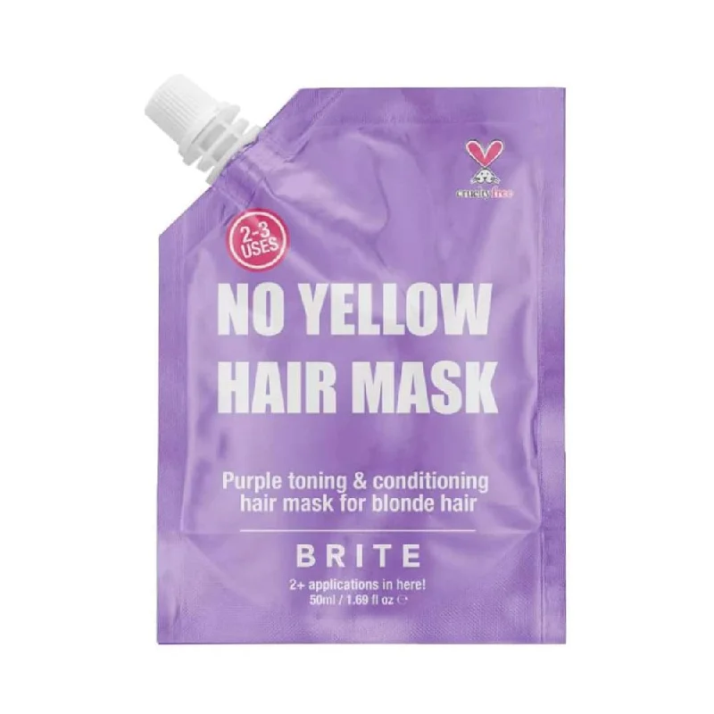 tips for controlling scalp oil without shampooing -Brite No Yellow Hair Mask 50ml