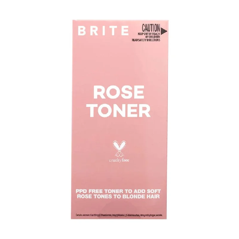 best treatments for dry ends and damaged hair cuticles -Brite Rose Toner