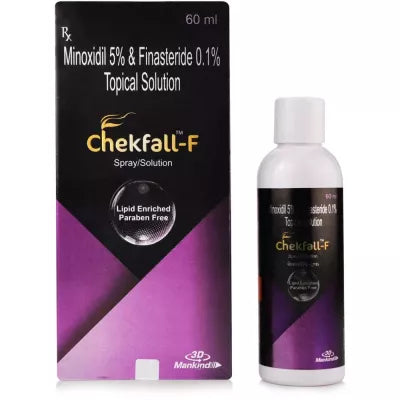 tips for strengthening fragile hair from the roots -Chekfall F Solution, 60ml