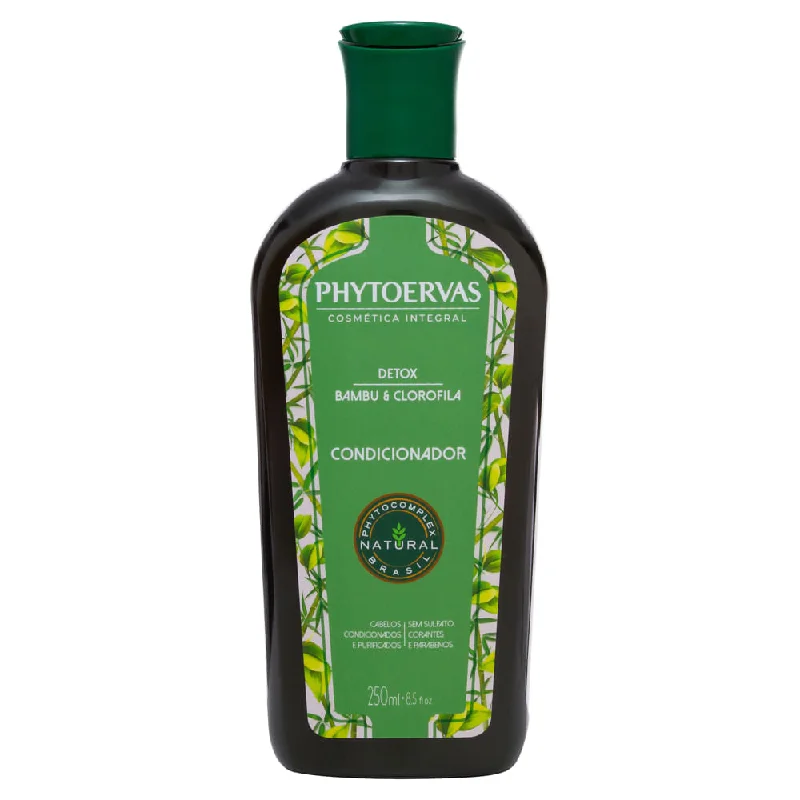 best products for thickening hair naturally and fast -Phytoervas Detox Bamboo and Chlorophyll Conditioner 250ml