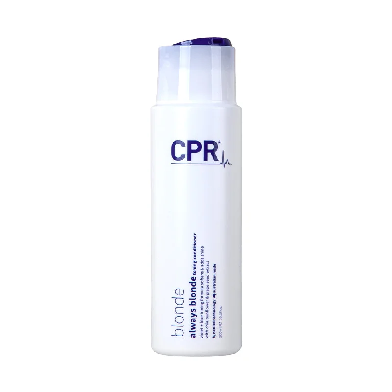 how to keep hair hydrated without leaving it greasy -CPR Blonde Always Blonde Conditioner 300ml