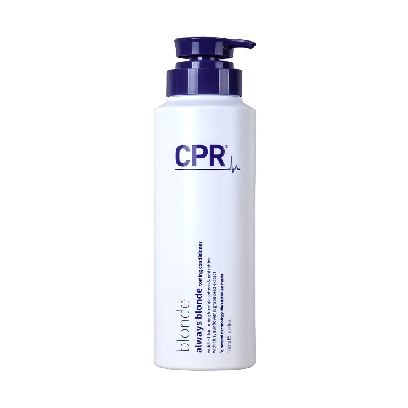 nourishing conditioners for color-treated hair -CPR Blonde Always Blonde Conditioner 900ml