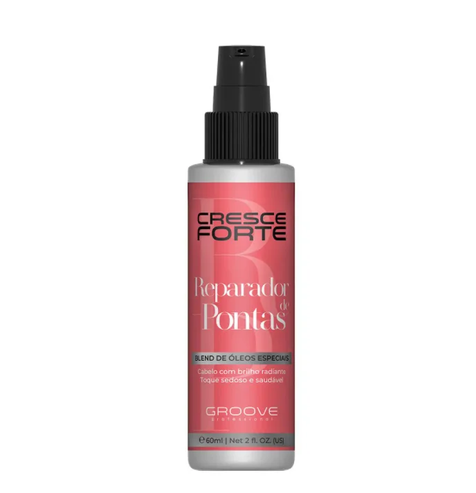 best treatments for dry ends and damaged hair cuticles -Cresce Forte Strong Growth Tips Repairer Oil Shine Hair Finisher 60ml - Groove