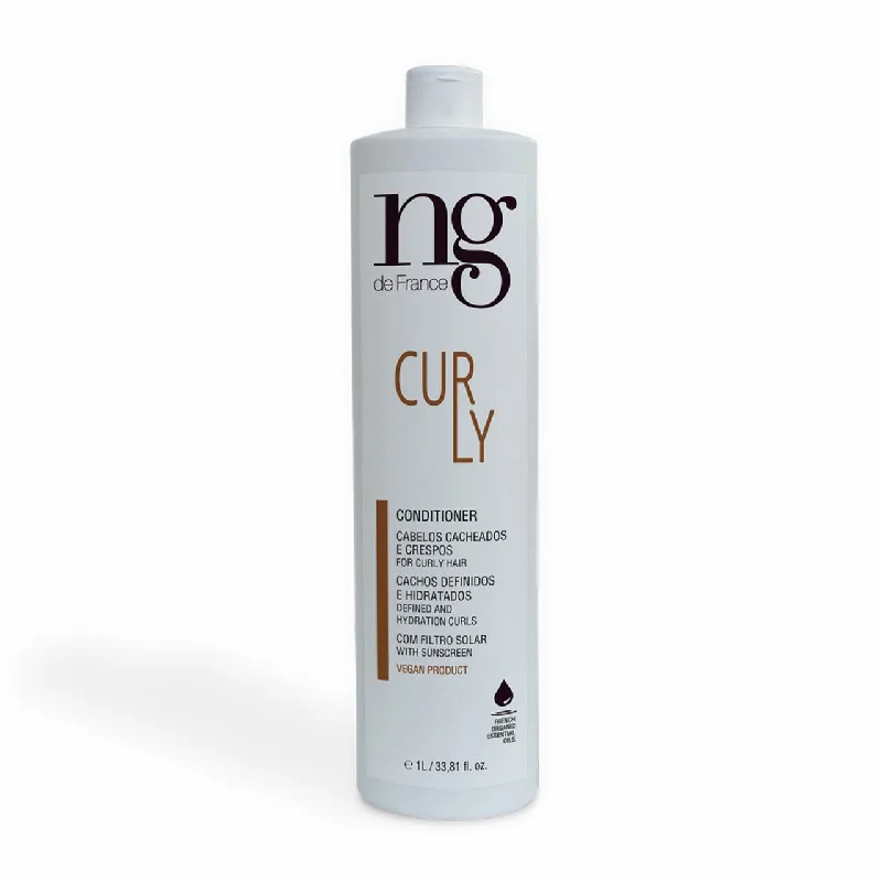 tips for controlling oily scalp without shampoo -Curly Conditioner 1000ML - NG de France