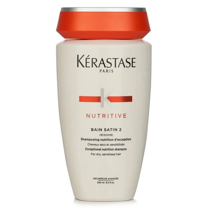 Kerastase Nutritive Bain Satin 2 Exceptional Nutrition Shampoo (For Dry, Sensitised Hair) 250ml/8.5oz