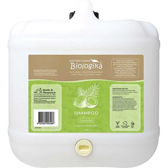 Biologika Shampoo (Bulk) Everyday Coconut 15000ml