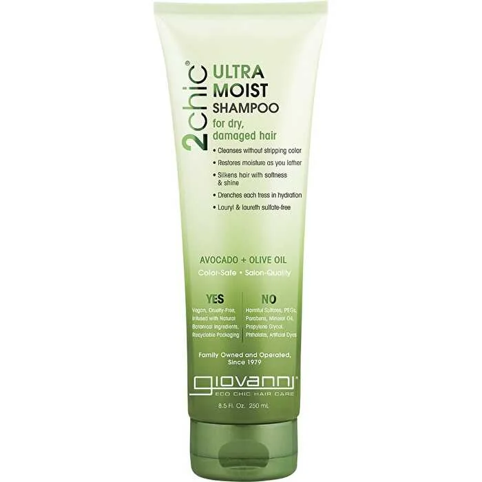 Giovanni Shampoo 2chic Ultra Moist Dry, Damaged Hair 250ml