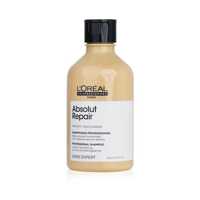 L'Oreal Professionnel Serie Expert - Absolut Repair Gold Quinoa + Protein Instant Resurfacing Shampoo 300ml/10.1oz