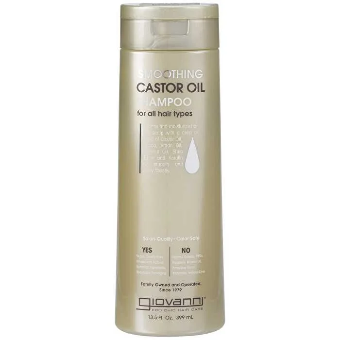 Giovanni Shampoo Smoothing Castor Oil All Hair 399ml