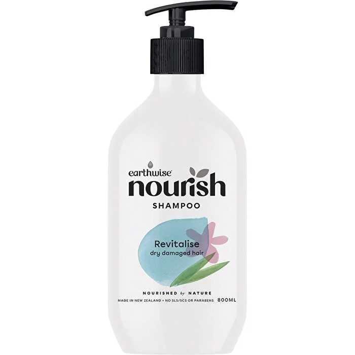 Naturely Nourish Shampoo Revitalise Dry Damaged Hair 800ml