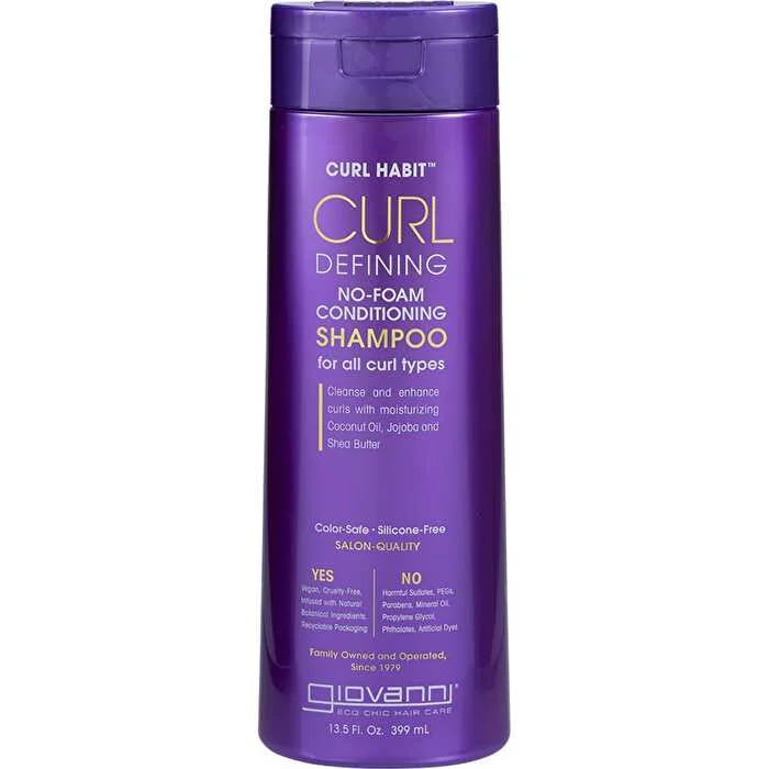 Giovanni No-Foam Conditioning Shampoo Curl Habit Curl Defining 399ml