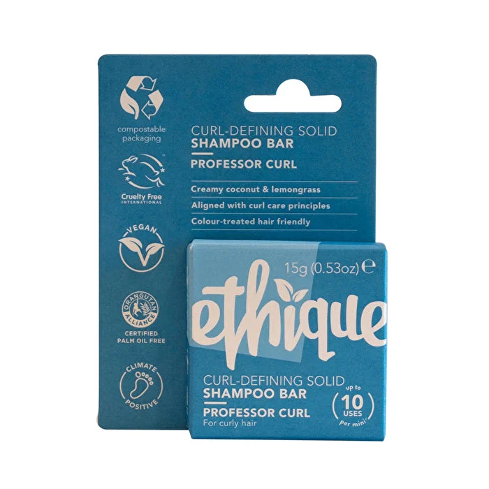 Ethique Bar Shampoo Curl-Defining Professor Curl (For Curly Hair) 15g