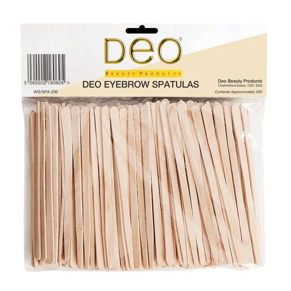 Deo Eye Brow Spatulas (Pack Of 200)