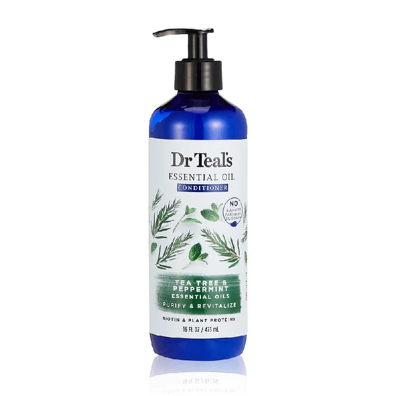 hair care routine for preventing scalp irritation -Dr Teals Eucalyptus & Spearmint Conditioner 473ml