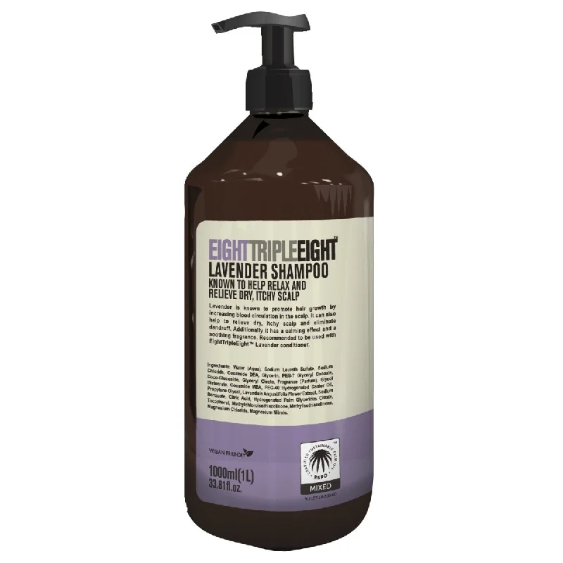 Eight Triple Eight Shampoo 1 Litre Lavender