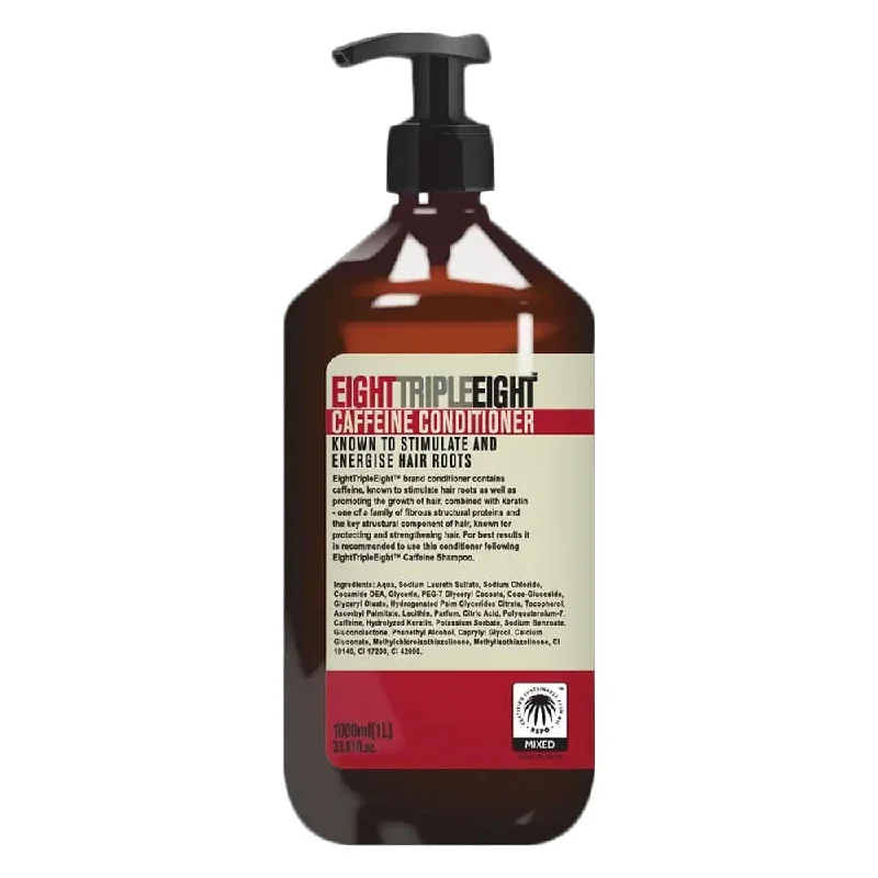 effective hair care for managing scalp sensitivity -Eight Triple Eight Conditioner Caffeine 1L