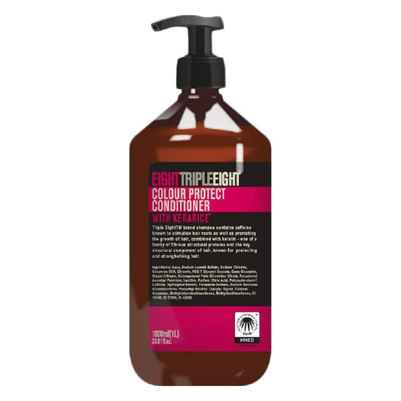 how to repair color-treated hair without causing damage -Eight Triple Eight Condtioner Colour Protect 1L