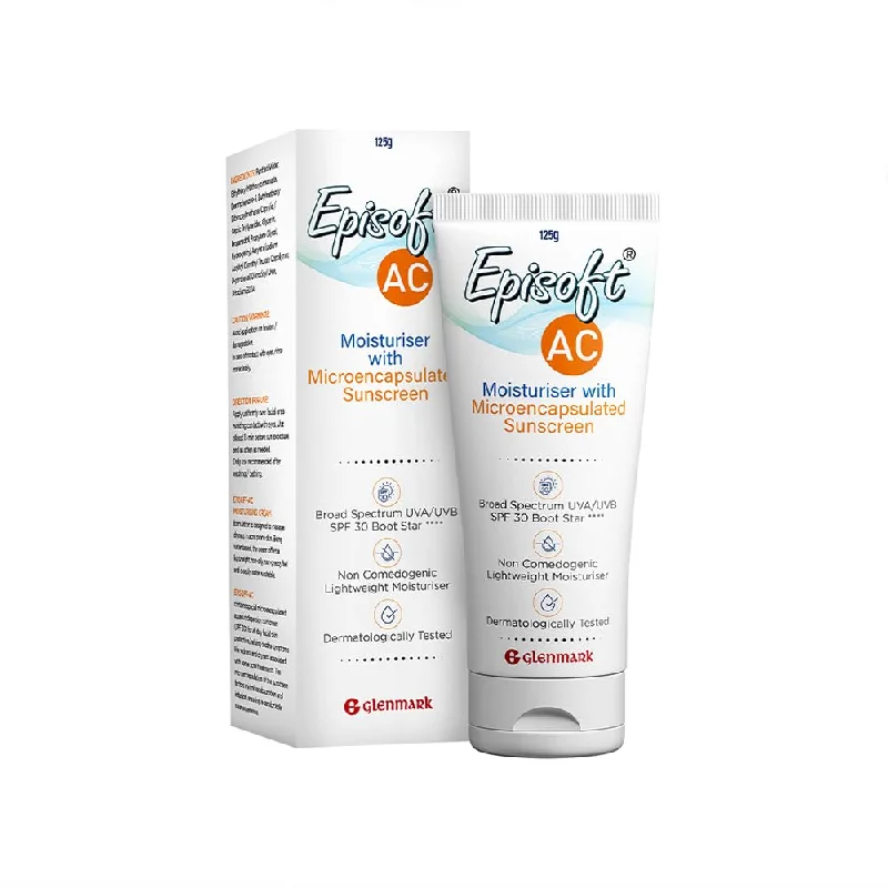 Episoft AC Moisturizer with Sunscreen SPF 30+ 125 gm