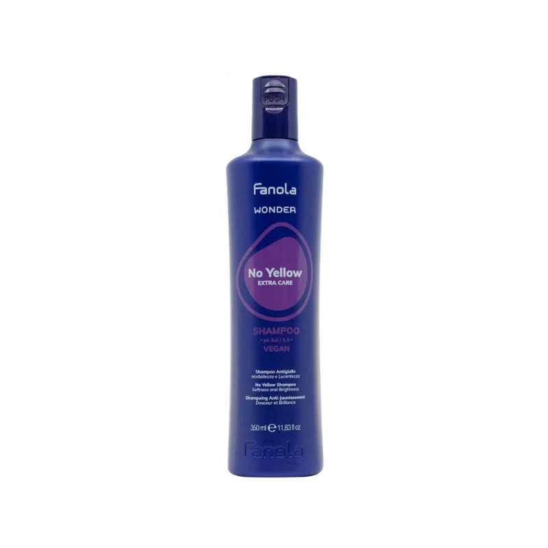 Fanola Wonder No Yellow Extra Care Vegan Shampoo