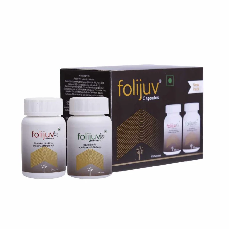 best treatments for dry ends and damaged hair cuticles -FOLIJUV Hair Growth And Hair Nutrients Capsule