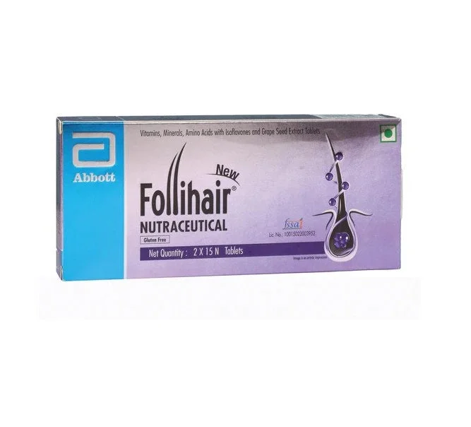 tips for reducing hair loss from over-styling -Follihair hair Tablets 30Tab ,Strip