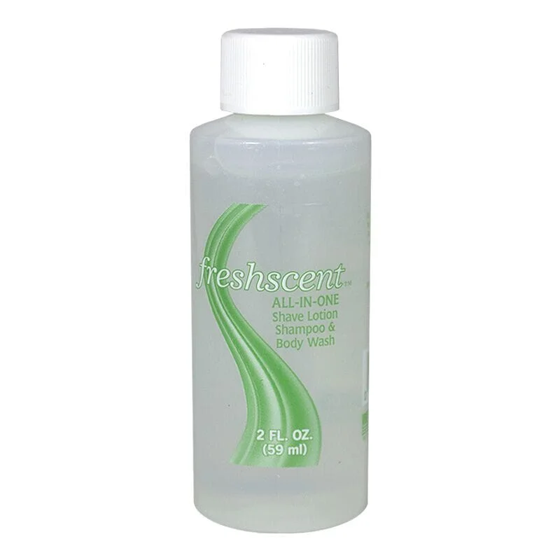 Freshscent All-N-One Shampoo/Shave Gel/Body Wash - 2 oz.