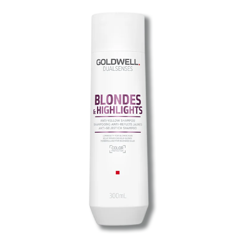 how to treat dry scalp with coconut oil treatments -Goldwell Dual Senses Blondes & Highlights Anti Yellow Conditioner 300ml