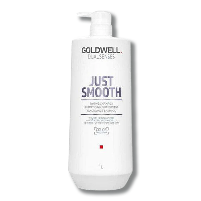 how to keep hair from becoming flat and lifeless -Goldwell Dual Senses Just Smooth Taming Conditioner 1 Litre