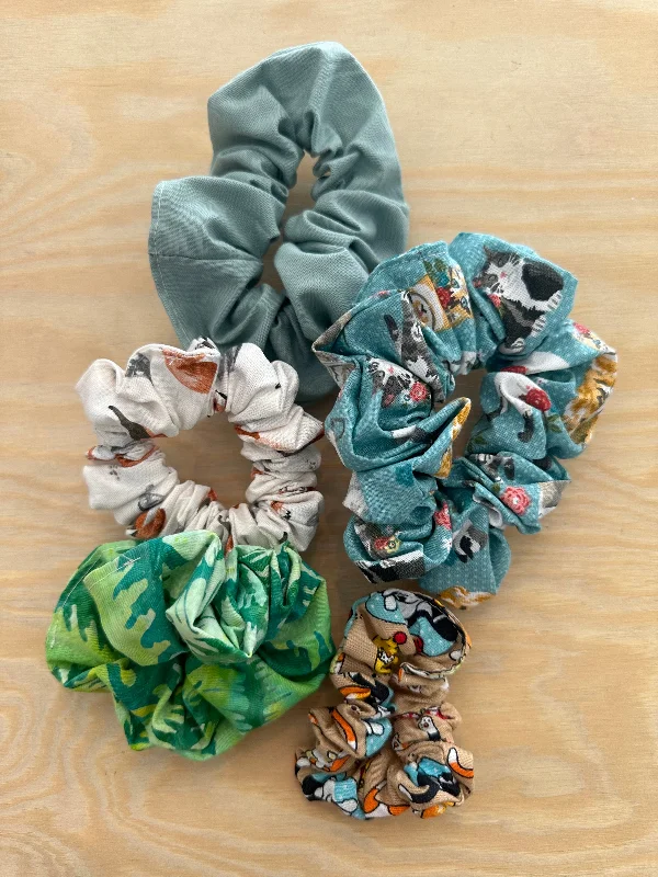 how to keep hair healthy in dry, cold climates -Greener Gift Scrunchies