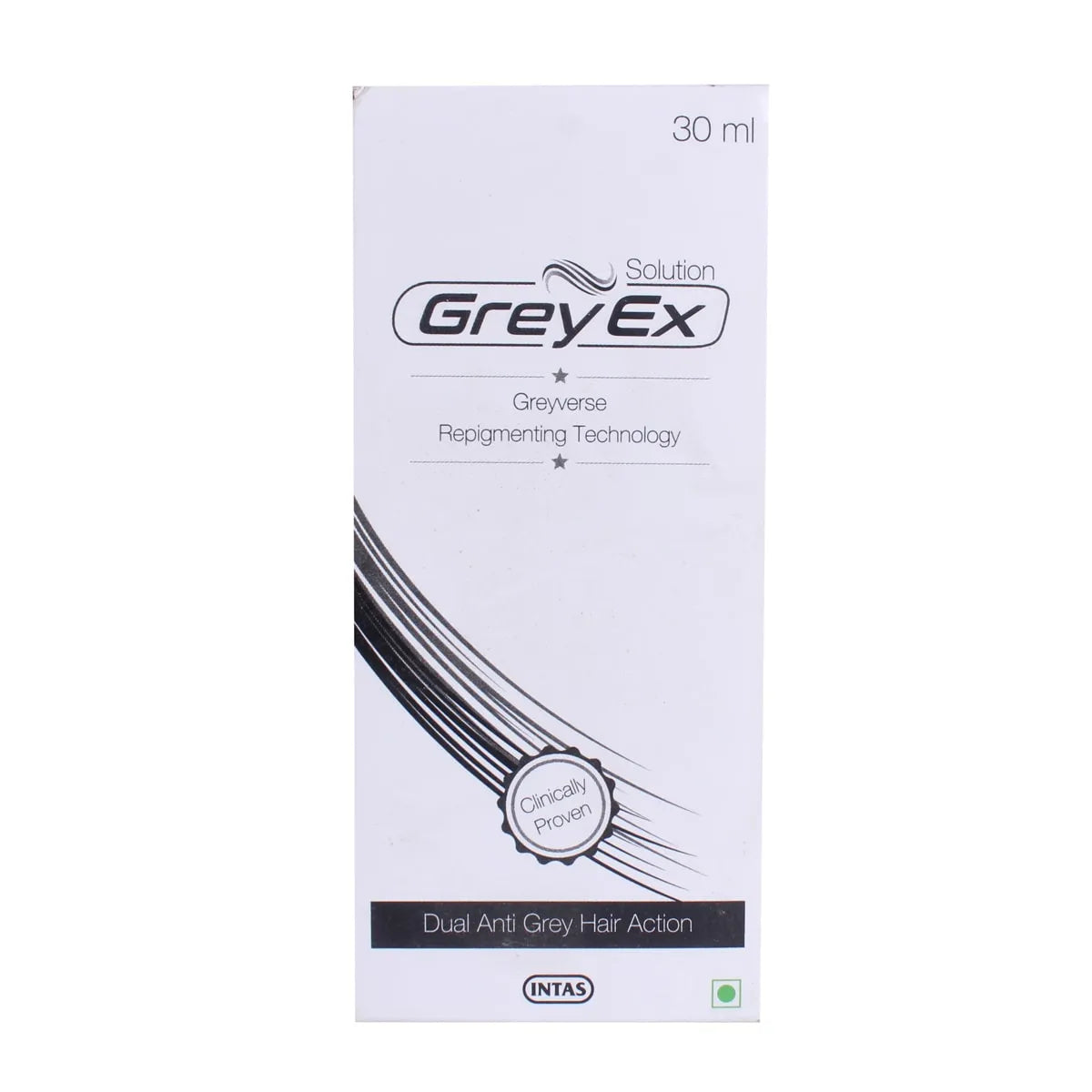 how to keep hair from becoming flat and lifeless -Greyex Solution, 30ml