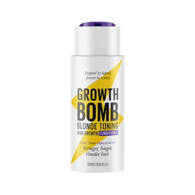 best leave-in sprays for enhancing curl definition -Growth Bomb Hair Growth Conditioner Blonde Toning 300ml