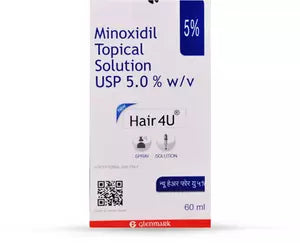 how to stop hair from getting oily by noon -Hair 4U Solution USP 5% 60ml