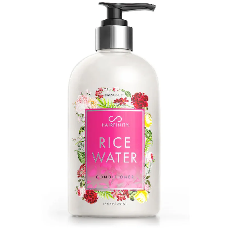 how to prevent scalp buildup from styling products -HAIRFINITY Rice Water Conditioner