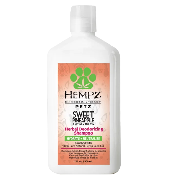 Hempz Petz Herbal Deodorizing Shampoo Sweet Pineapple & Honey Melon - 17 oz.